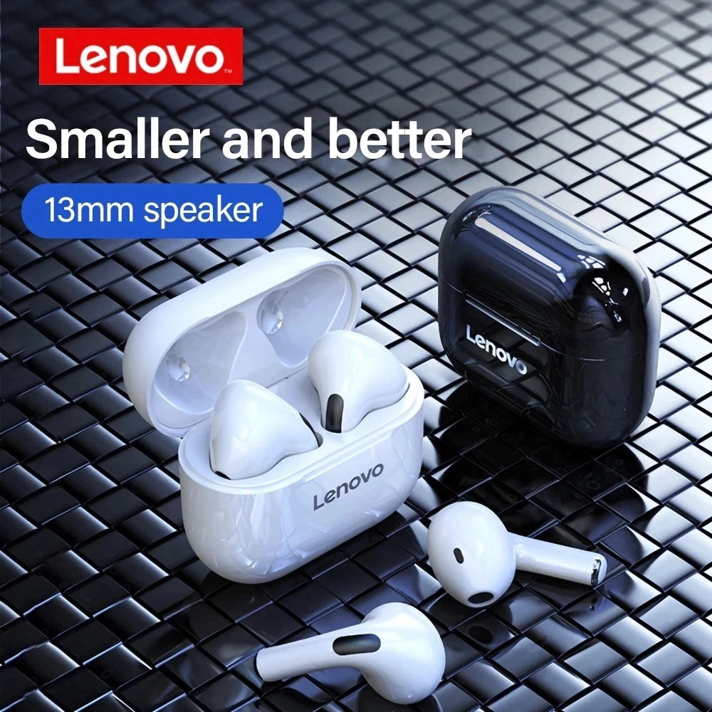 Lenovo LP40 TWS Bluetooth Earbuds | Wireless | Touch Control | Sport | With Mic
