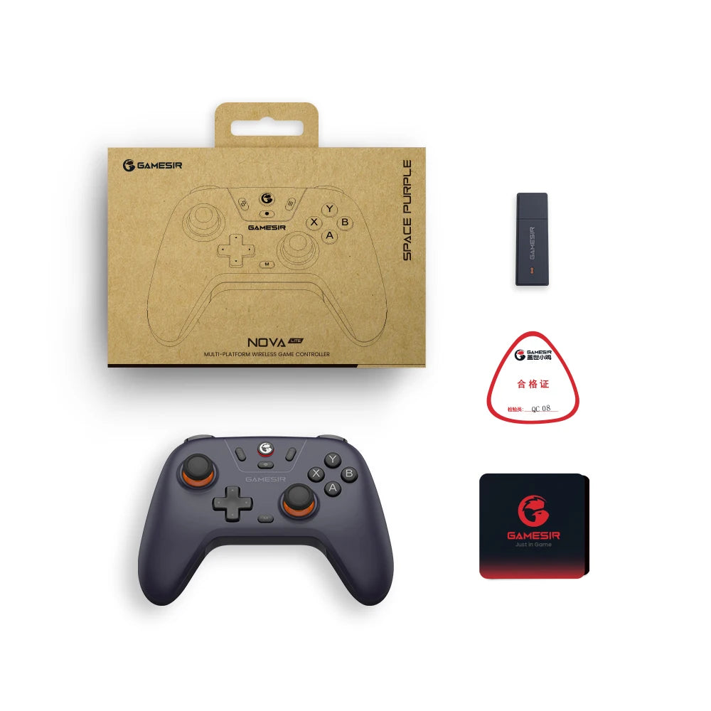 GameSir Nova Lite Wireless Gaming Controller | Hall Effect | Switch, PC, Android, iOS
