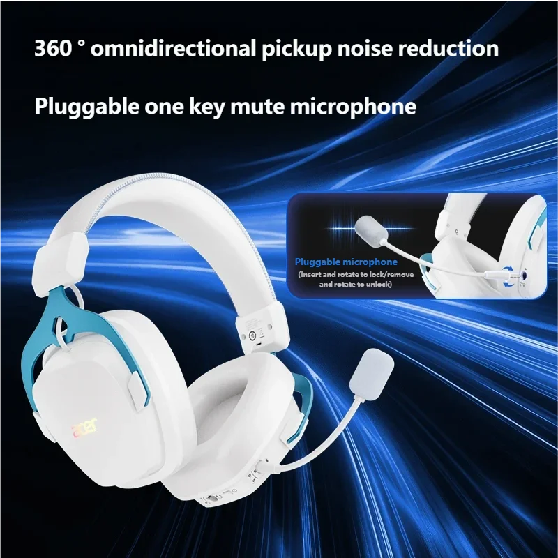 Acer OHR614 Wireless Gaming Headset – 7.1 Surround Sound | PS5, PS4, PC, Switch