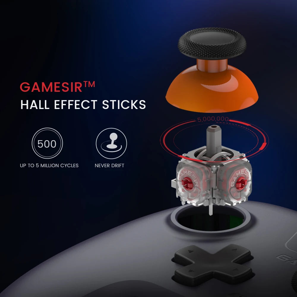 GameSir Nova Lite Wireless Gaming Controller | Hall Effect | Switch, PC, Android, iOS