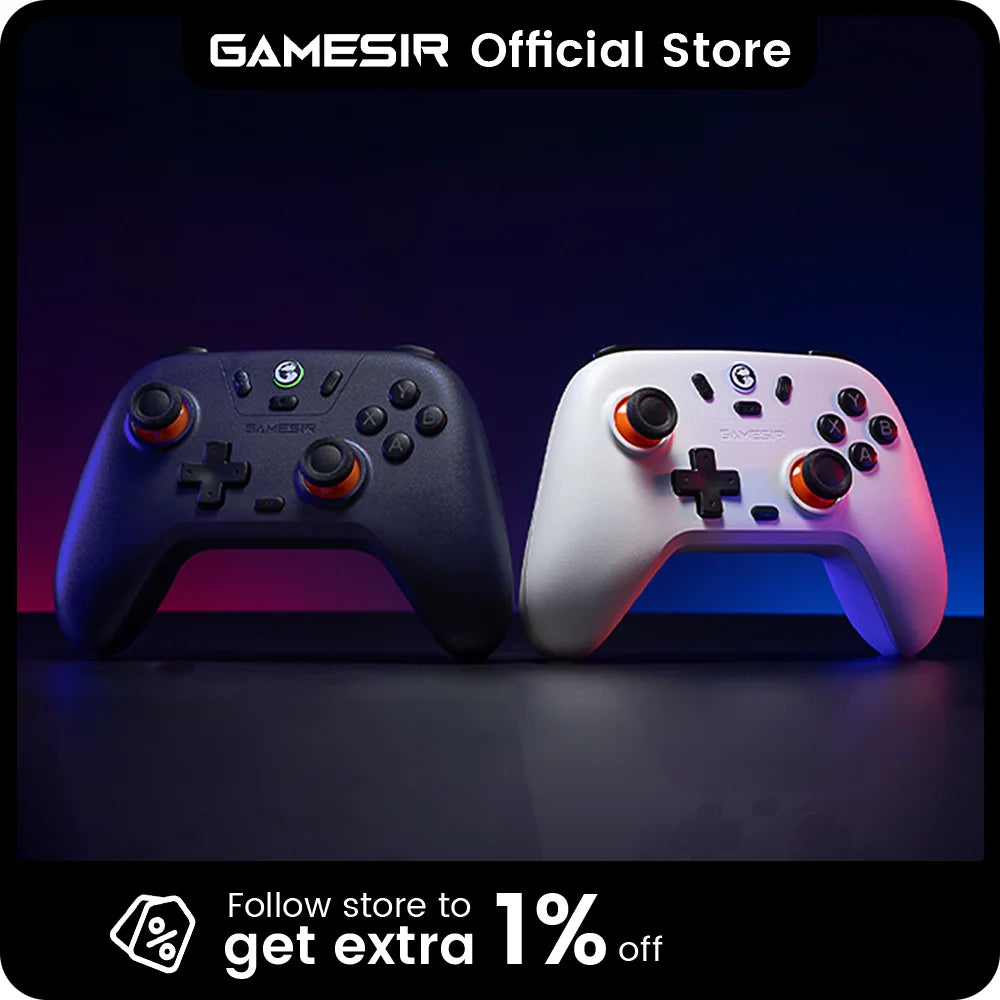 GameSir Nova Lite Wireless Gaming Controller | Hall Effect | Switch, PC, Android, iOS