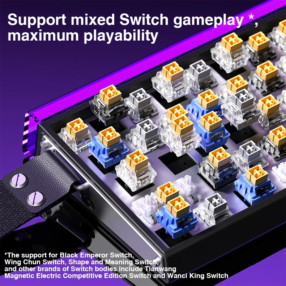 AULA HERO 68HE Magnetic Switch Gaming Keyboard | Rapid Trigger | 8K Polling | RGB