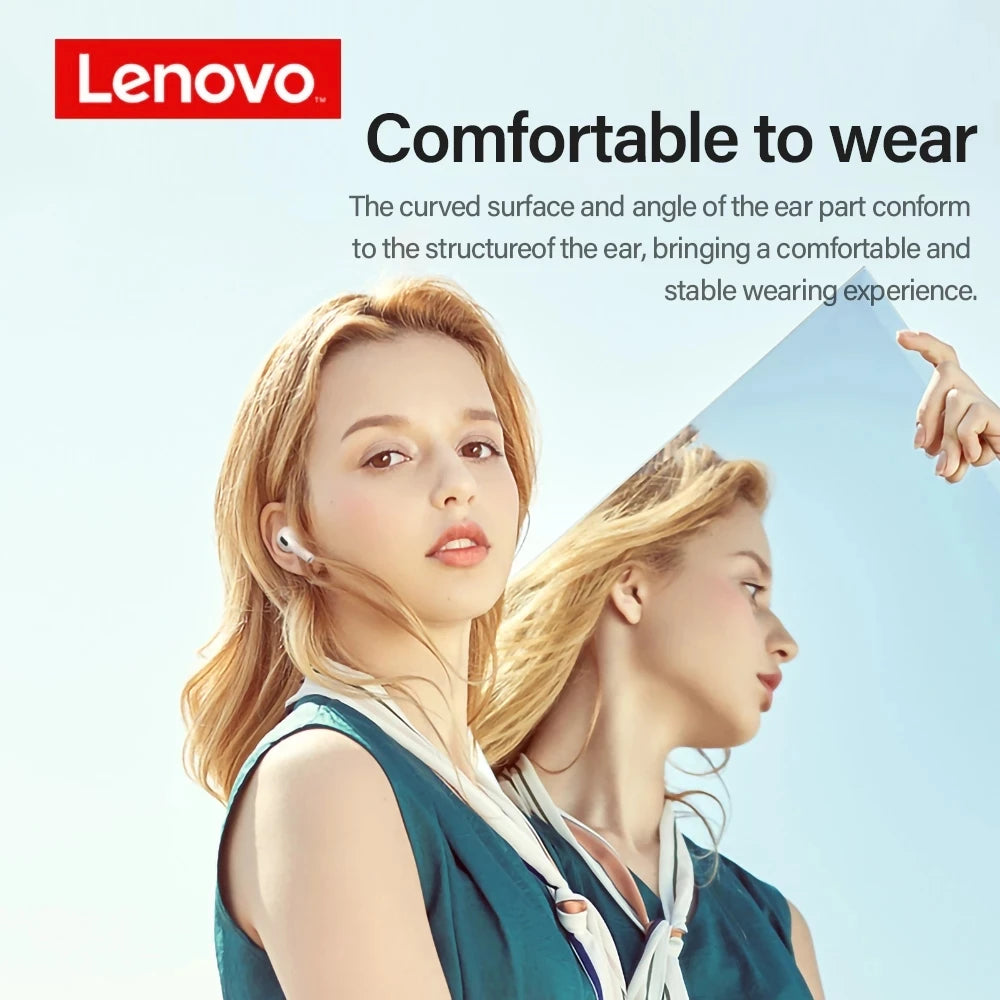 Lenovo LP40 TWS Bluetooth Earbuds | Wireless | Touch Control | Sport | With Mic